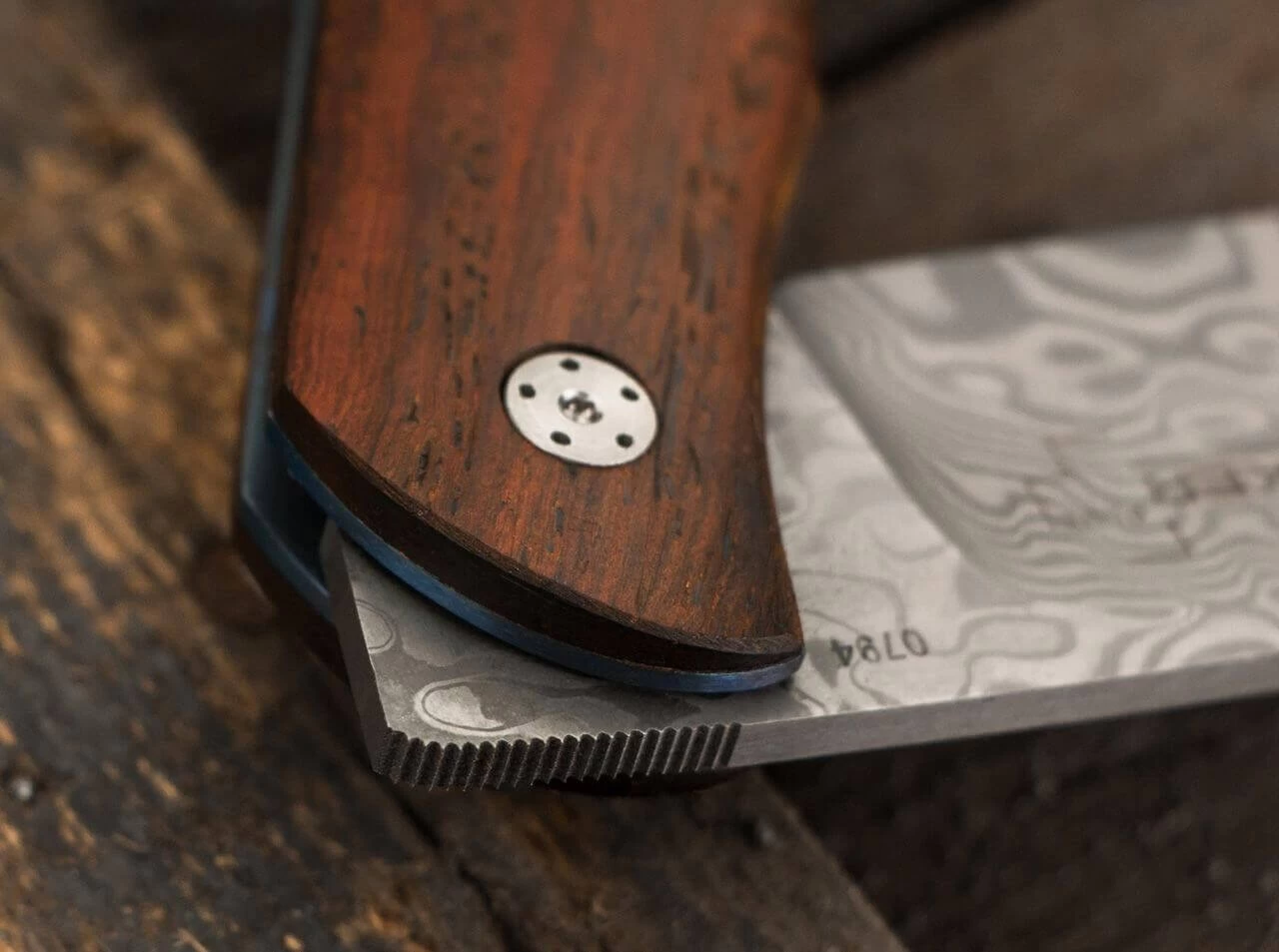 Exskelibur I Cocobolo Damast 6 Exskelibur I Cocobolo Damast – Bild 4