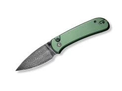 Qubit Aluminum Green Damascus