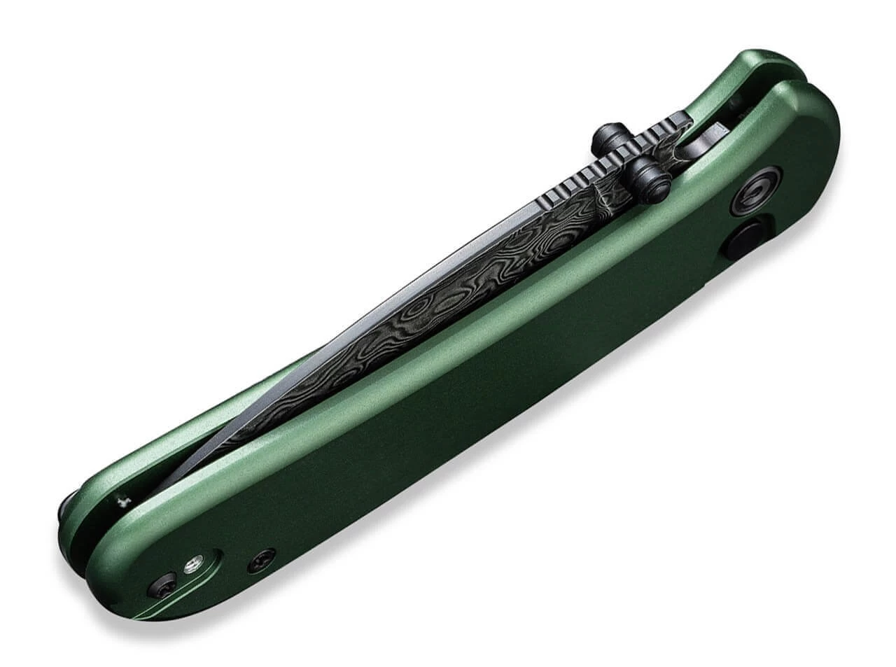 Qubit Aluminum Green Damascus 8 Qubit Aluminum Green Damascus – Bild 6