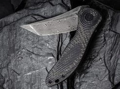 Synergy 3 Damascus G10 CF Black Tanto -Es ist dein Messer! civivi synergy 3 damascus g10 cf black tanto 01we724dam 5 1280x1280