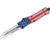 Small CTK-1 Cerakote American Flag Dagger 1-Side Serrated -Es ist dein Messer! cobratec small ctk 1 cerakote american flag dagger 1 side serrated 06ct111 1280x1280