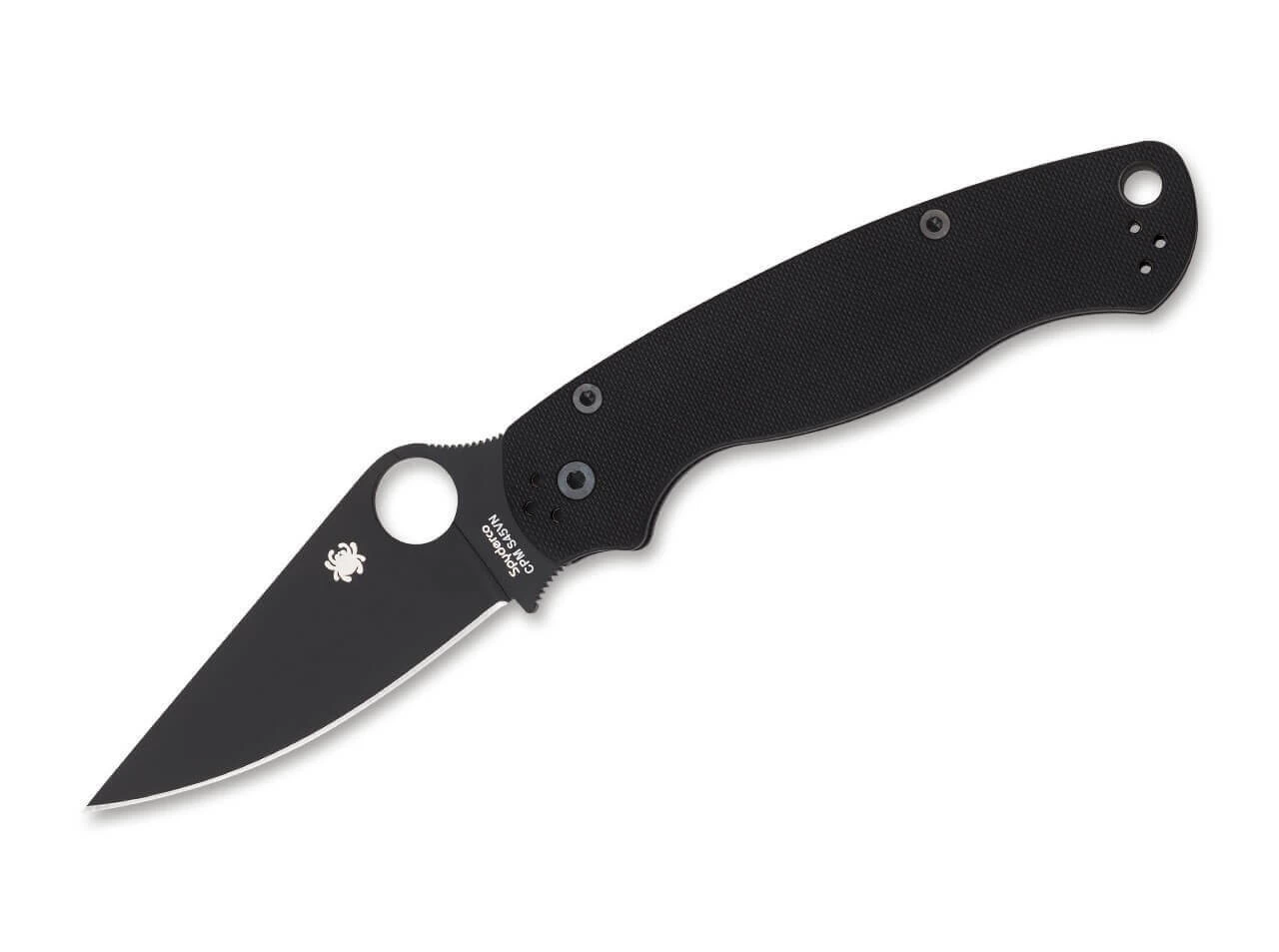 Spyderco Para-Military 2 Black G10 Plain 3 Spyderco Para-Military 2 Black G10 Plain