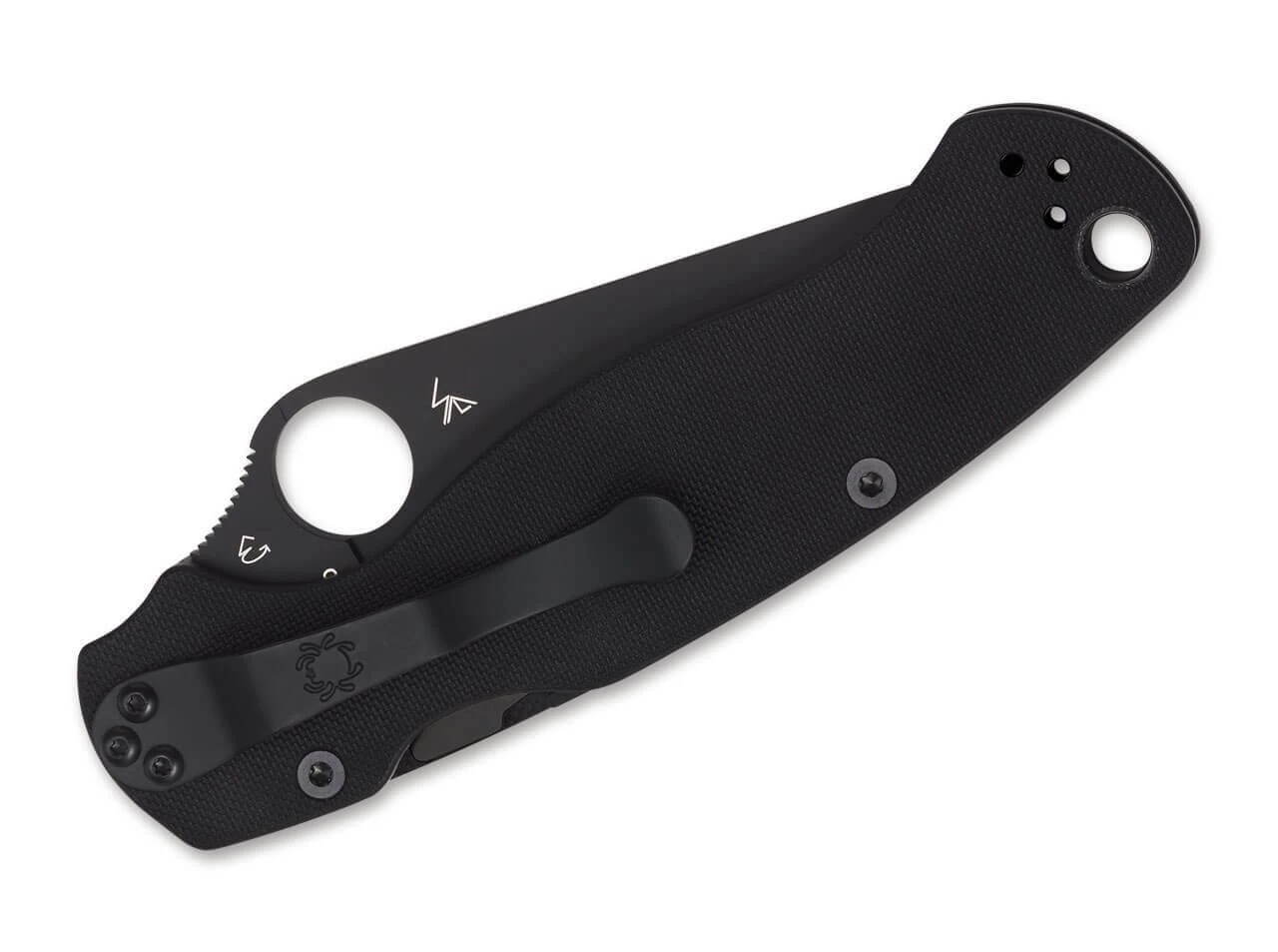 Spyderco Para-Military 2 Black G10 Plain 4 Spyderco Para-Military 2 Black G10 Plain – Bild 2