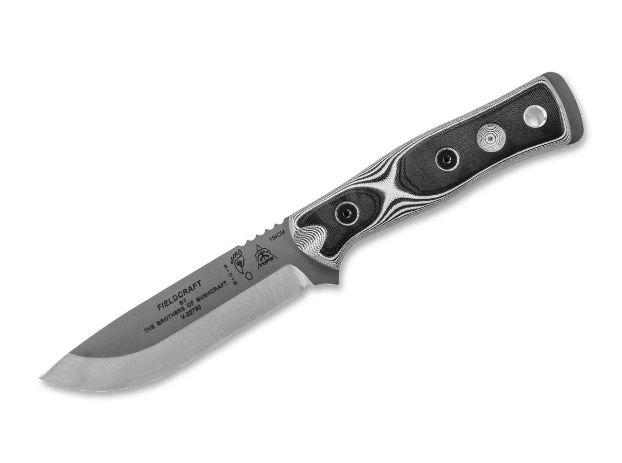 TOPS Knives B.O.B. Fieldcraft White G10 3 TOPS Knives B.O.B. Fieldcraft White G10