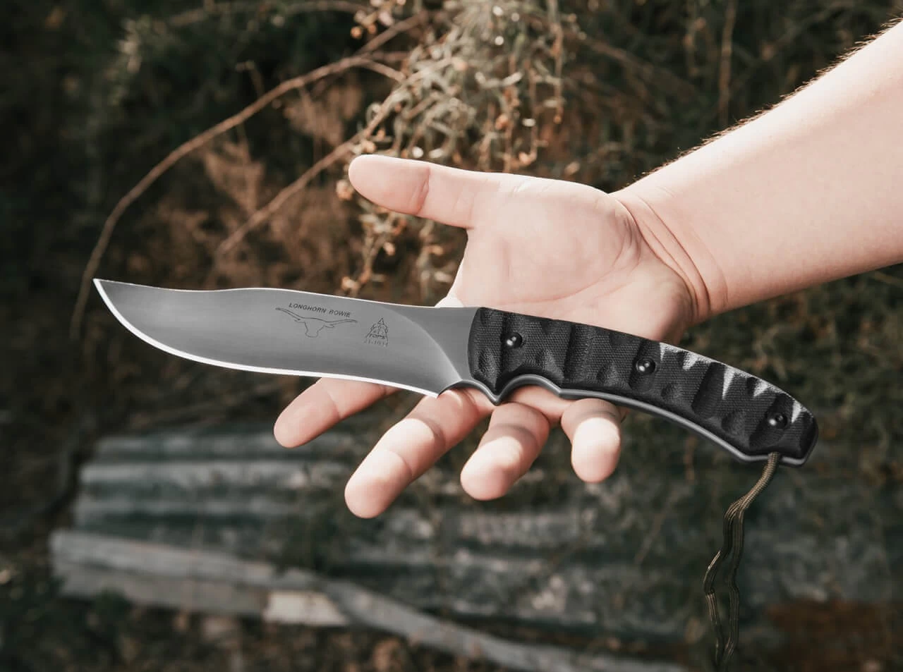 TOPS Knives Longhorn Bowie 8 TOPS Knives Longhorn Bowie – Bild 6