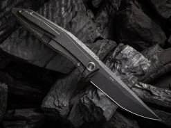 Cybernetic Titanium Black Etching Pattern -Es ist dein Messer! we knife cybernetic titanium black etching pattern 01we969 2 1280x1280